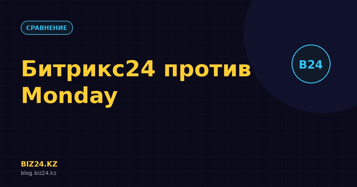 Превью статьи: Битрикс24 vs Monday.com: CRM или управление проектами