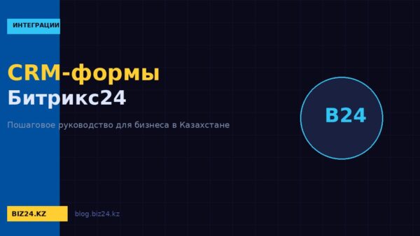 CRM-формы Битрикс24: создание и настройка форм захвата лидов