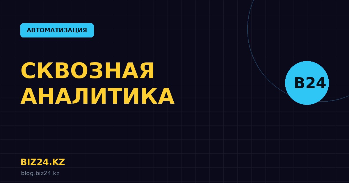Сквозная аналитика в Битрикс24: считаем эффективность рекламы